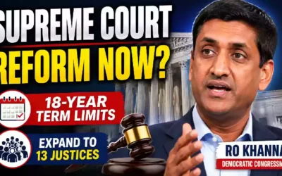 Rep Khanna pushes for supreme court reforms