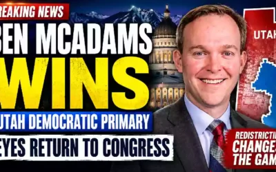 McAdams wins Utah Democratic primary