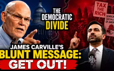 The democratic divide Carville's blunt message