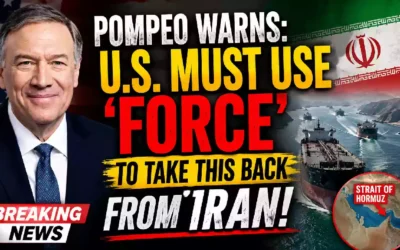 Pompeo warns force to reclaim Hormuz
