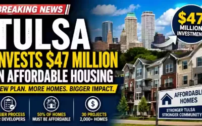 Tulsa investment $47 million in affordable housing