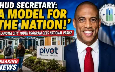 Scott Turner, U.S. Secretary of Housing and Urban Development, poses for an official portrait in a navy suit and red tie.