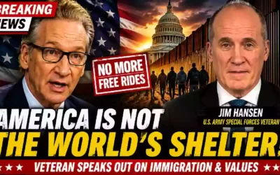 Jim Hansen U.S. Army Special Forces veteran discusses U.S. immigration, border security and American values alongside Bill Maher