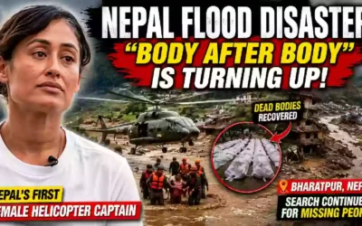 Priya Adhikari Nepal female helicopter rescue pilot discussing flood disaster and rescue missions