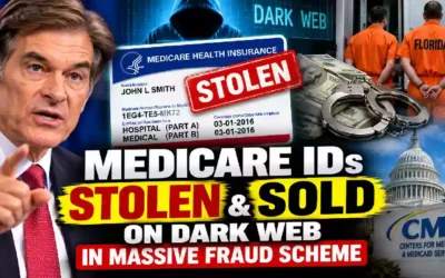 Dr. Mehmet Oz discusses Medicare fraud crackdown as stolen Medicare IDs, dark web activity, Florida fraud suspects, and a $35 million Medicare scam investigation are highlighted.