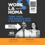Attend the WORKlahoma Job Fair on Tuesday November 4th,