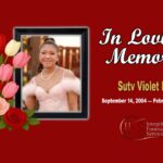 Sutv Violet Harjo September 14 2004 — February 7 2026