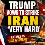 Trump Threatens Fresh Iran Strikes as White House Warns Military Action Could Begin Within Days 