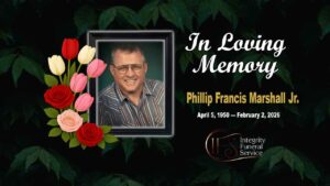 Obituary For Phillip Francis Marshall Jr