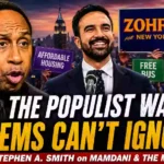 Stephen A Smith Says Democrats Risk Losing Working-Class Voters as Zohran Mamdani’s Populist Message Gains Momentum