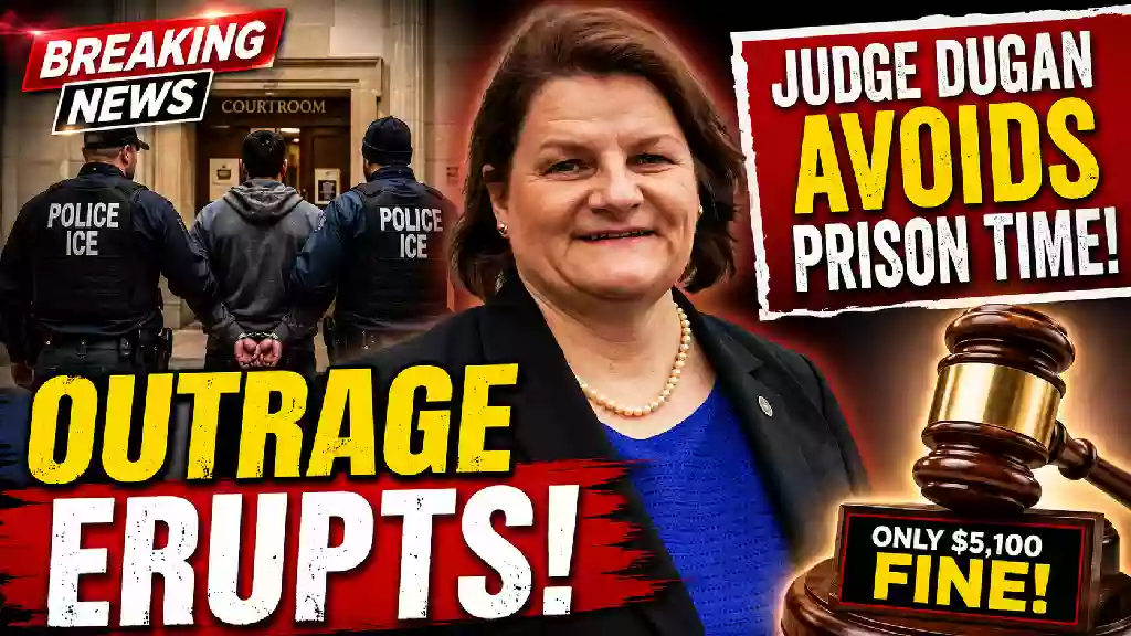 Wisconsin Judge Hannah Dugan after sentencing in federal court, as controversy grows over her conviction related to assisting an undocumented immigrant in avoiding ICE enforcement.