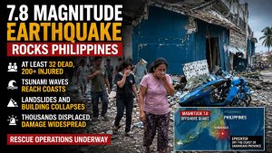 Vehicles-damaged-by-debris-after-powerful-earthquake-in-the-Mindanao-region,-Philippines,-on-June-8,-2026