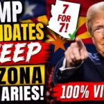 Trump-Backed Candidates Sweep Arizona GOP Primaries Boosting Republican Momentum Before November