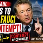 Rand Paul Advances Resolution to Hold Fauci in Contempt After Fifth Amendment Testimony
