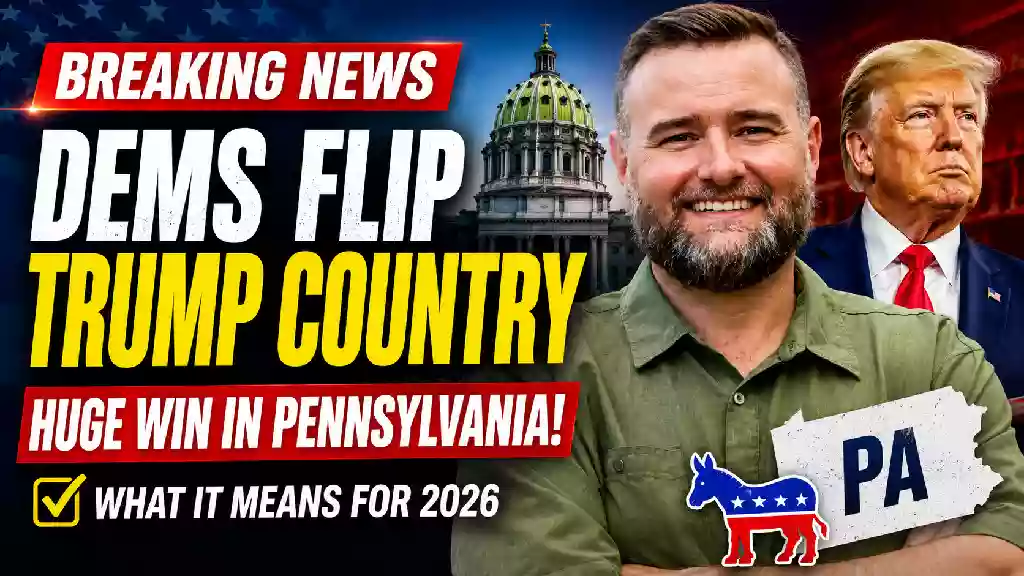 Democrats flip Trump country Pennsylvania seat as 2026 midterm elections gain momentum