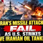 Iranian Missile Attacks Fail as US Strikes Five Iranian Oil Tankers