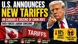 US announces new tariffs on Canada1
