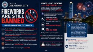 Fireworks prohibited in OKC