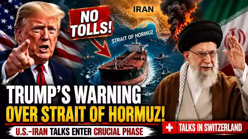 trupms warning over strait of hormuz