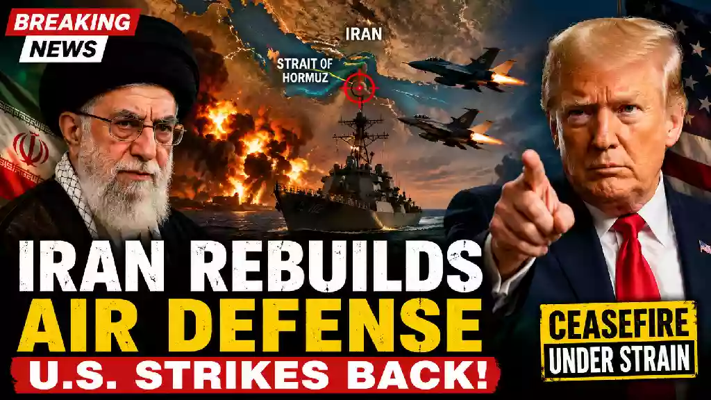 Iran rebuilds air defense us strikes back