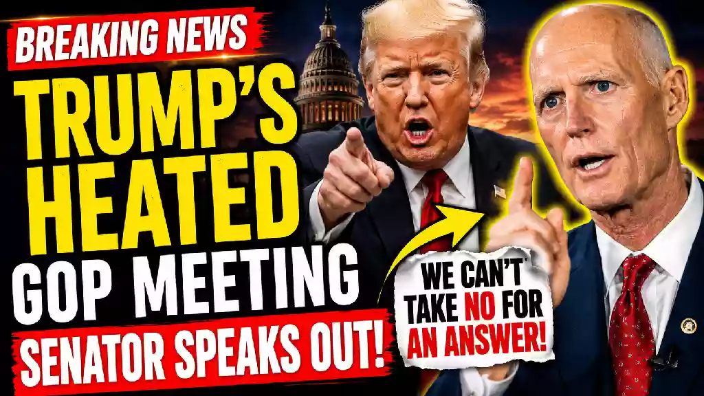 trumps heated GOP meeting senator speaks out