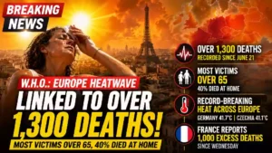 Europe heatwave crisis over 1,300 deaths