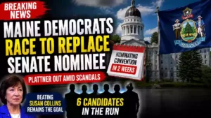 Maine Democrats race to replace Senate nominee after Graham Plattner withdraws as Senator Susan Collins remains the Republican incumbent in the closely watched 2026 Maine Senate election.