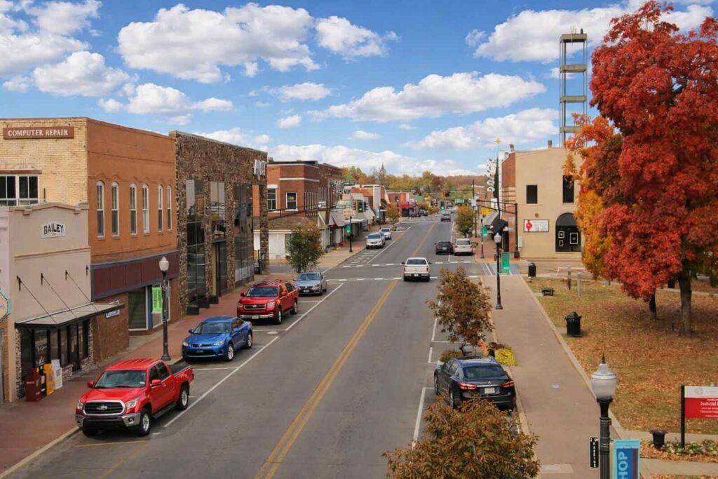 Tahlequah, Oklahoma — At the heart of Cherokee County