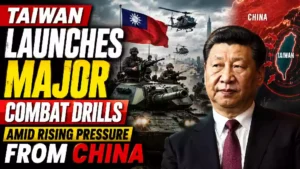 Taiwan launches major combat drills