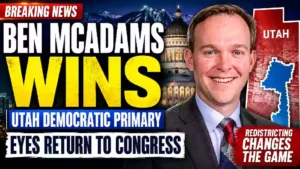 McAdams wins Utah Democratic primary