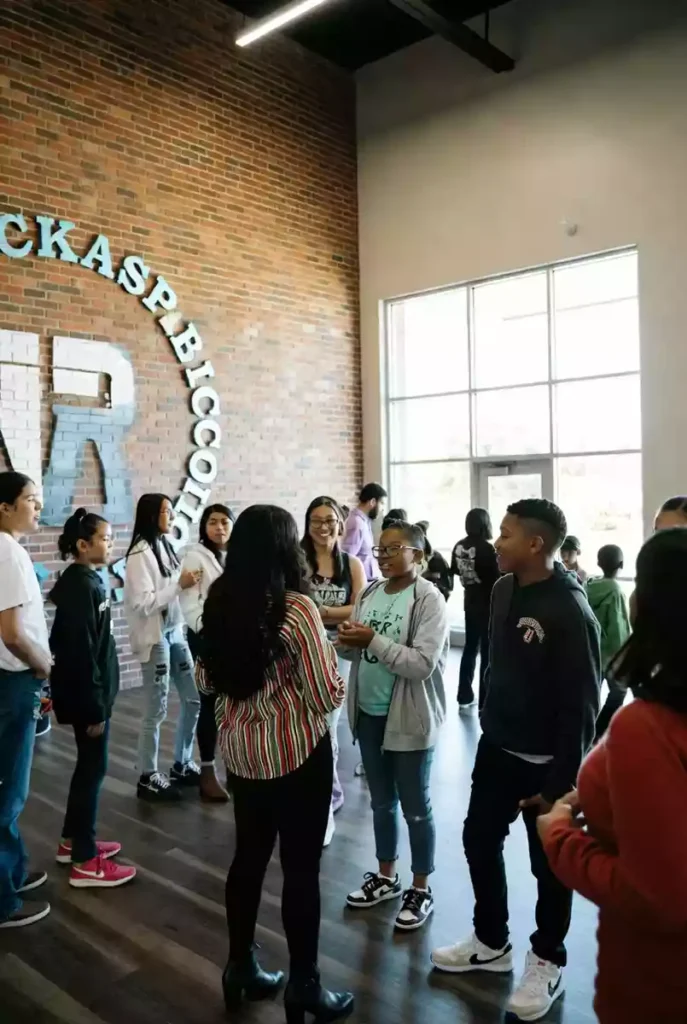 Duncan Public Schools students and community gathering in Oklahoma
