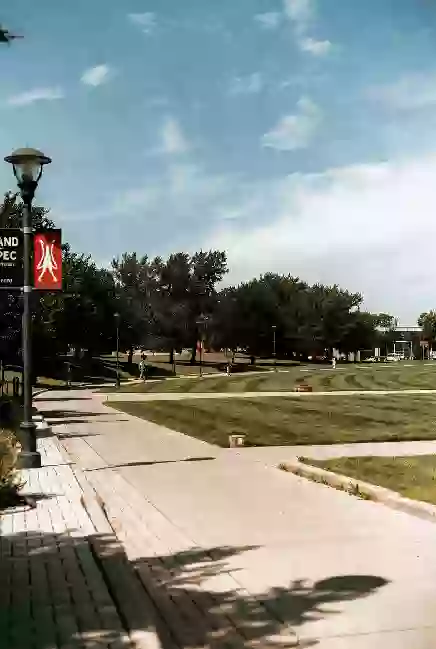 Well-maintained public park with walking paths in Sand Springs