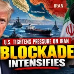 Donald Trump and Iran’s leader over the Strait of Hormuz amid escalating U.S.-Iran tensions and blockade.