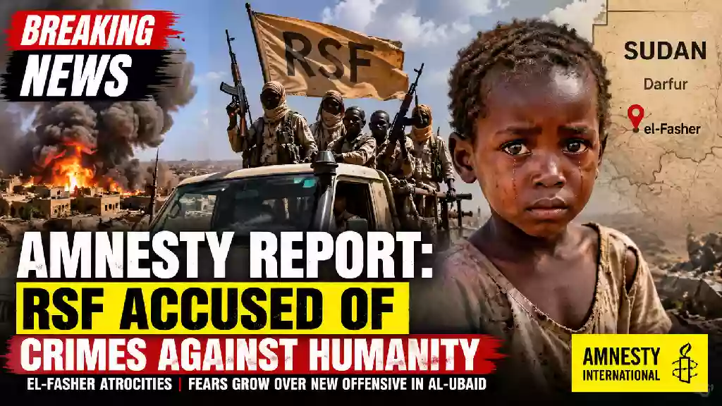 amnesty report RSF accused of crimes against humanity