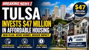 Tulsa investment $47 million in affordable housing