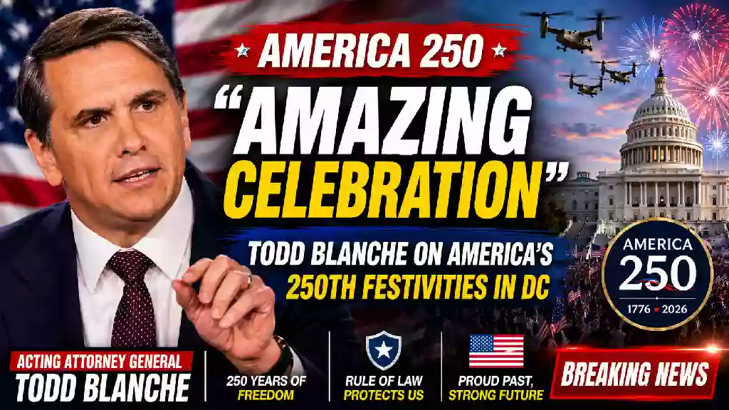 America's 250th celebration with Todd Blanche