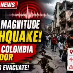 Powerful 7.4-Magnitude Earthquake Strikes Colombia Shakes Ecuador and Triggers Evacuations