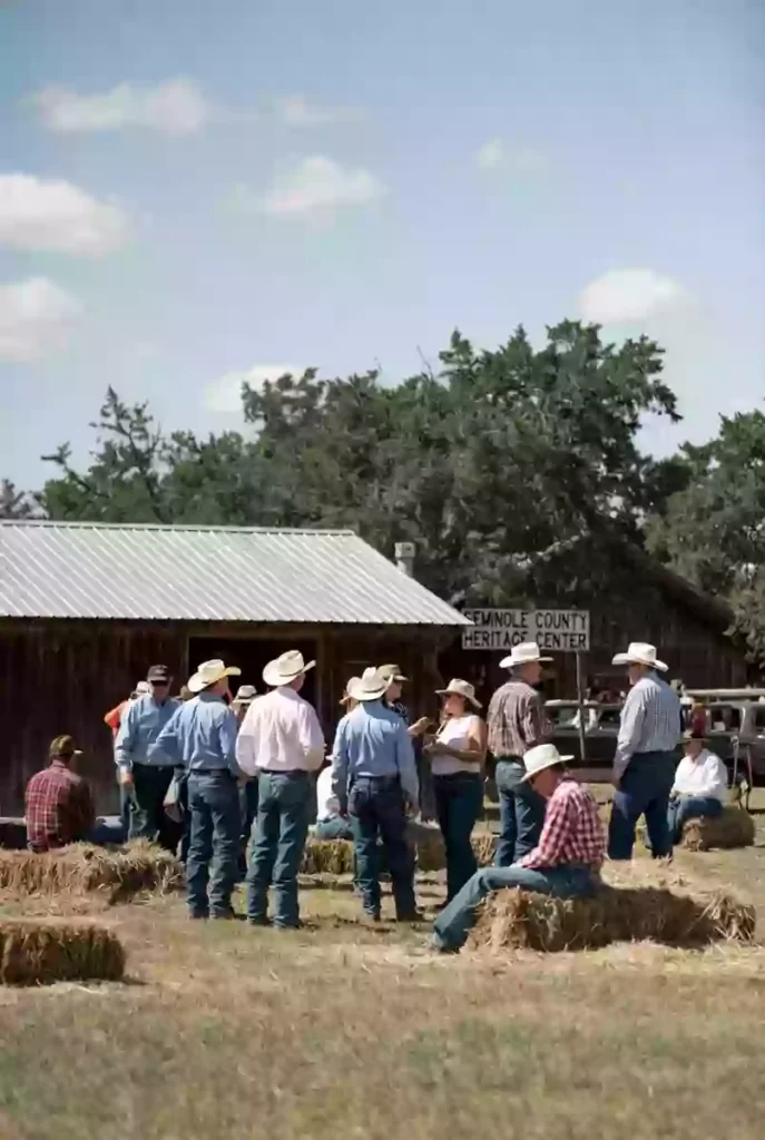 Community heritage event or gathering in Seminole County Oklahoma