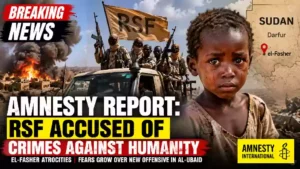 amnesty report RSF accused of crimes against humanity