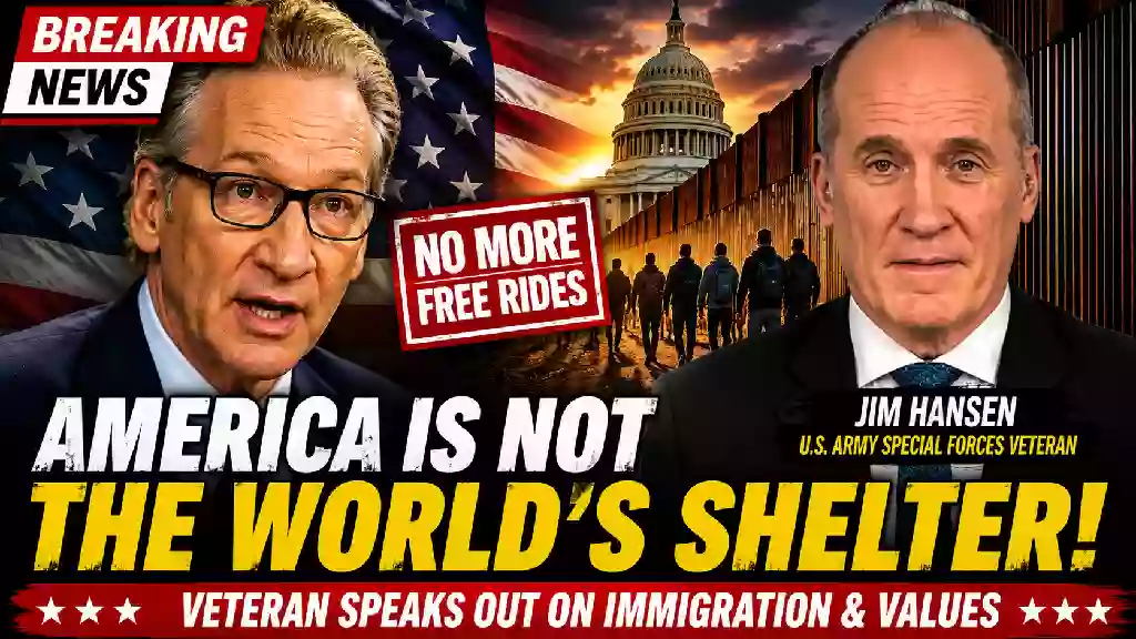 Jim Hansen U.S. Army Special Forces veteran discusses U.S. immigration, border security and American values alongside Bill Maher