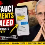 New Fauci documents and text messages reveal private discussions about COVID-19 vaccine safety concerns, pregnancy, and federal pandemic response.