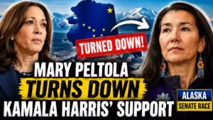 Mary Peltola turns down Kamala Harris support as Alaska Senate race gains national attention, featuring both Democratic politicians and an Alaska background.