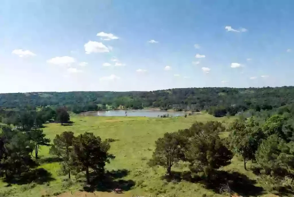 Open green outdoor space and parkland in McCurtain County Oklahoma