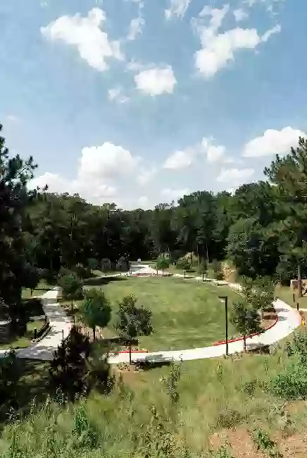 Well-maintained public park with walking paths in McCurtain County Oklahoma