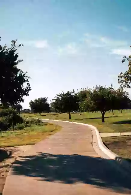 Well-maintained public park with walking paths in Bryan County Oklahoma