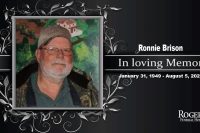 Ronnie Brison January 31, 1949 – August 5, 2025