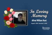 Obituary For Alfred William Hunt August 9, 1950 – November 13, 2025