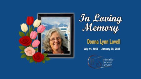 Donna Lynn Lovell July 14, 1953 — January 30, 2026