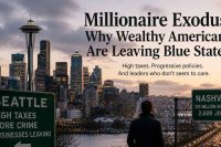 Tax the Rich… Until They’re Gone? The High-Stakes Gamble in Blue States