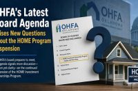 OHFA’s Latest Board Agenda Raises New Questions About the HOME Program Suspension